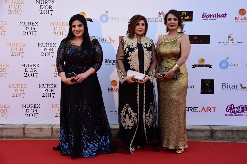 La 17eme Nuit des Murex D’Or Red Carpet